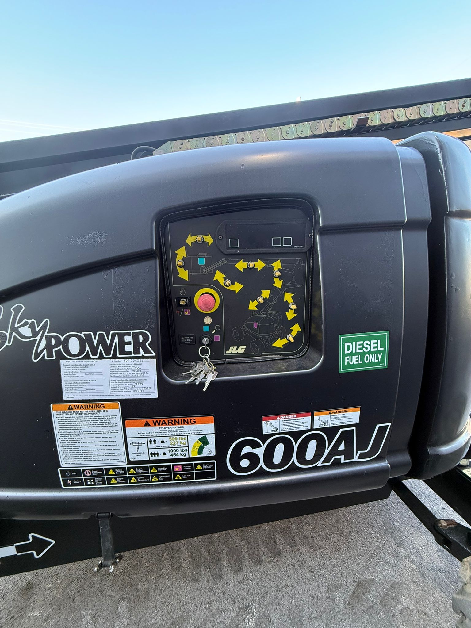 JLG 600AJ Articulating Boom Lift - Stock#BL2235