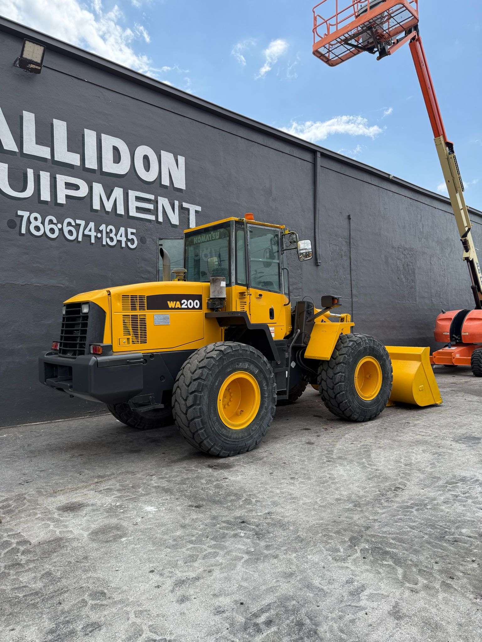 2006 Komatsu WA200-5 Wheel Loader