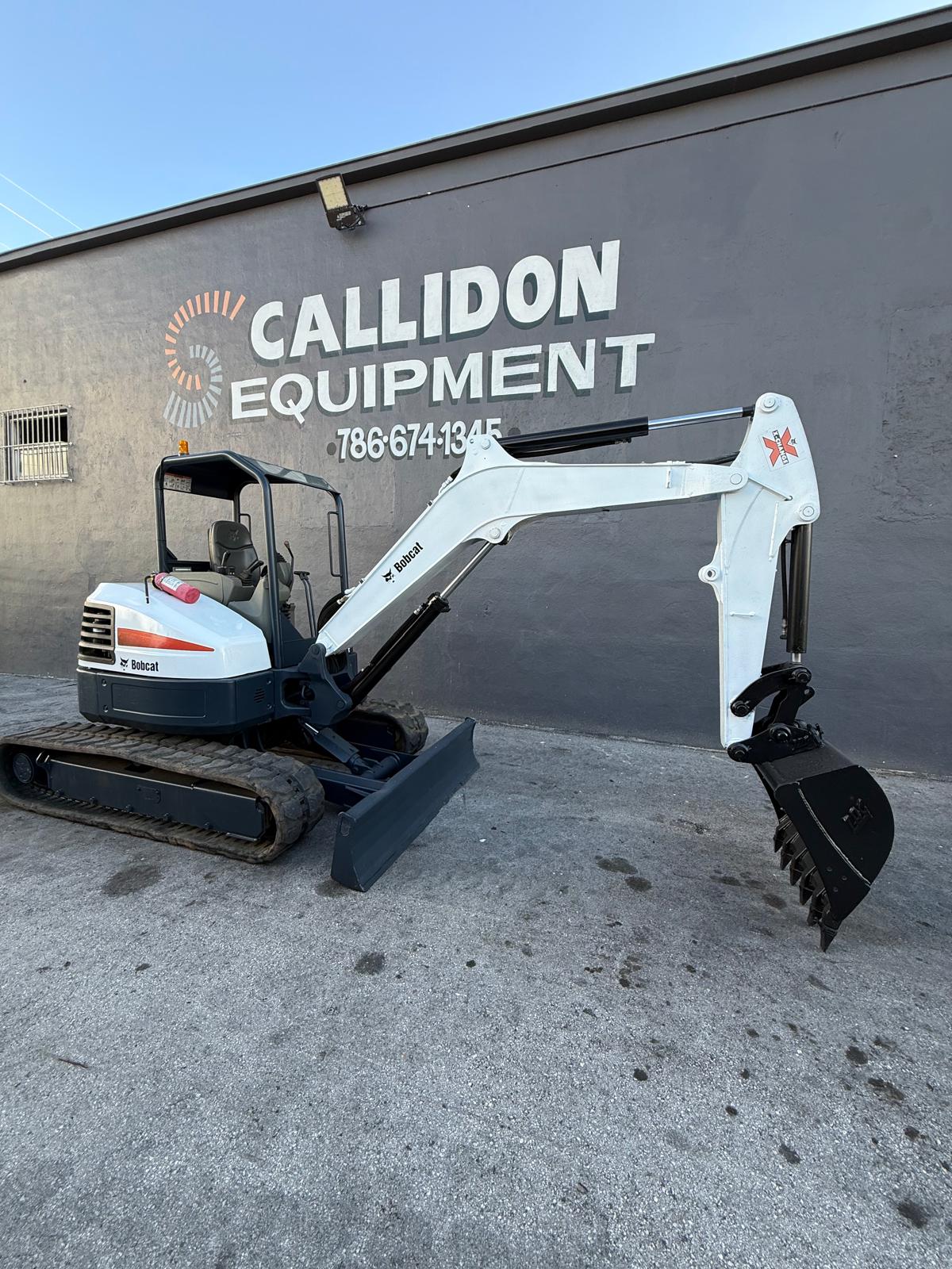 2017 Bobcat E45 Mini Excavator